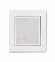 Retrotouch Crystal Telephone BT Master Socket (White CT)